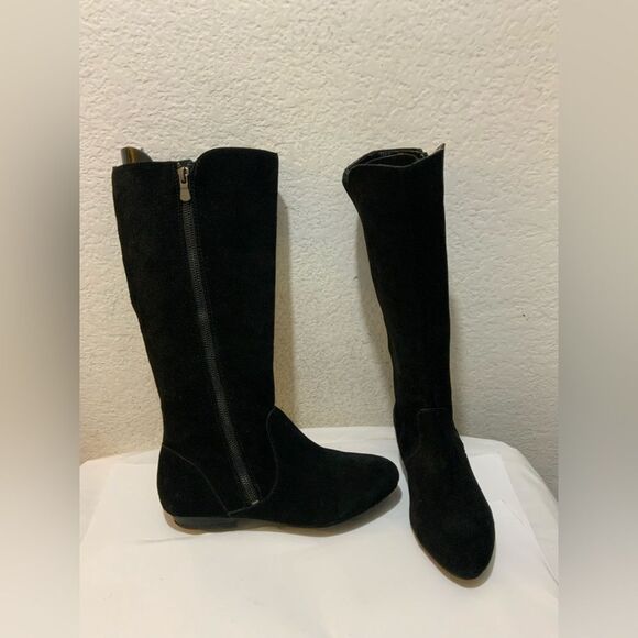 Gianni Bini black suede boots size 10 - Picture 1 of 12